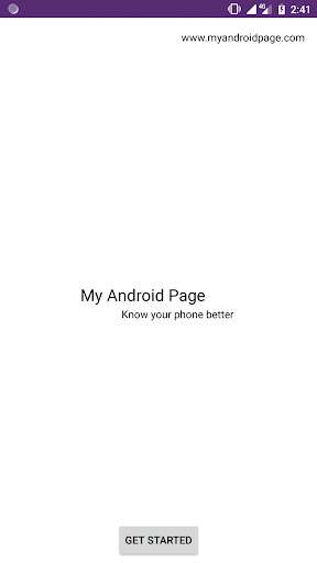 Run android online APK My Android Page [Beta] from MyAndroid or emulate My Android Page [Beta] using MyAndroid